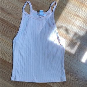 Pretty pink crop top